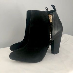Black High Heel Boots